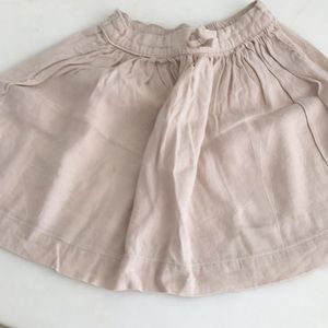 H&M Girls Neutral Color Skirt-Size 4/5